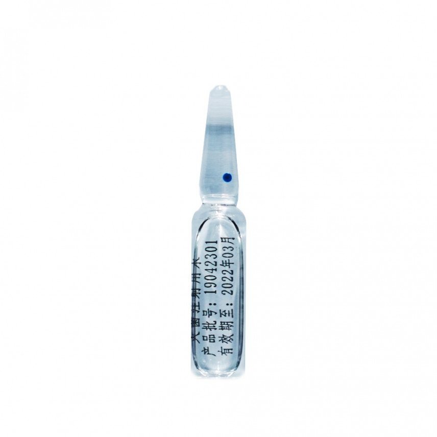 Water for injections 2ml x 10amps