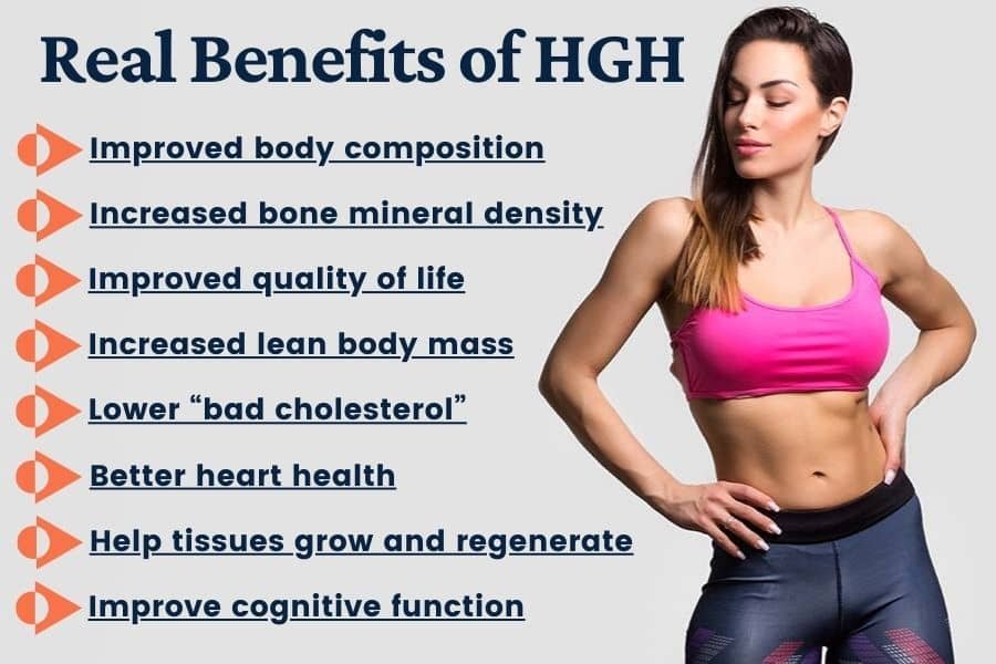 what does hgh do to women
